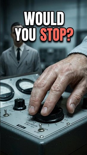 Milgram Experiment Explained: 65% Pulled the 450V Dial