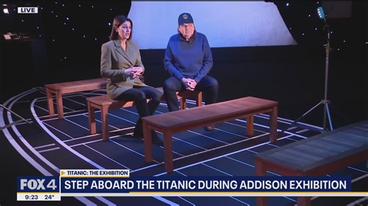 Step aboard the Titanic during Addison exhibit