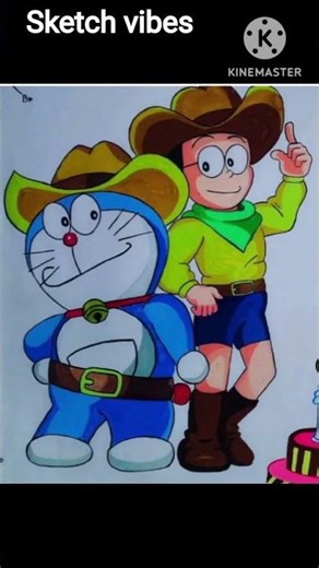 Easy drawing of doremon 🥰 #shorts