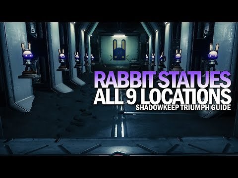 All 9 Jade Rabbit Statue Locations w/ Triumph Completion [Destiny 2 Shadowkeep]