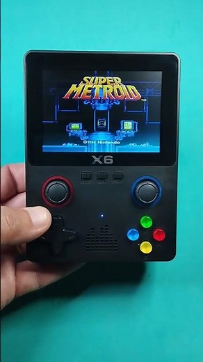Vídeo Game Portátil X6 Novo Console Emulador de 2023