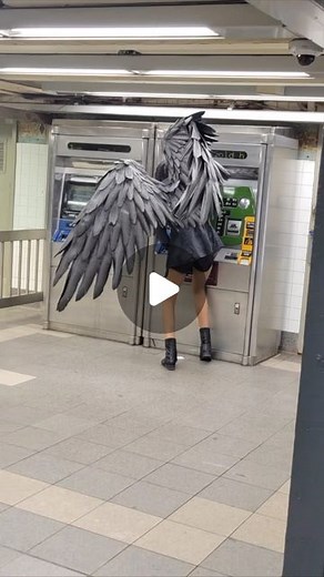 SubwayCreatures on Instagram: "“Dear God, make me a bird, so I can fly far, far away from here” #subwaycreatures"