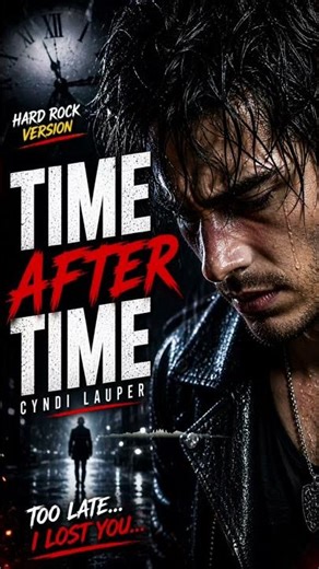 Too Late… I Lost You 💔 | Time After Time Rock Cover