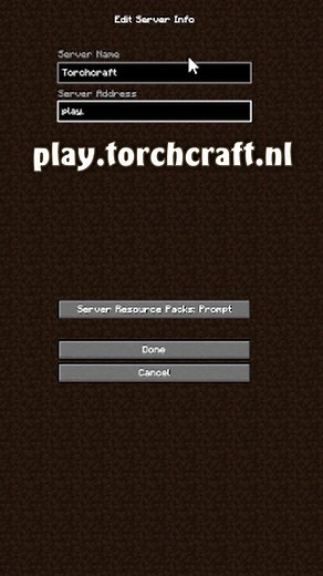 Zo JOIN Je De NEDERLANDSE Minecraft Server TorchCraft! 🤠 Extra hulp nodig? 👉 Join onze discord in BIO! @torchcraftnl Beste Nederlandse Minecraft server en SMP om te joinen voor java editie. Je kan op de server spelen met alle nieuwe versies van Minecraft en we supporteren altijd snel de nieuwste versies (op dit moment 1.19 en 1.20). Helaas kun je nog niet met bedrock editie joinen, waaronder PE, Mobile, Consoles zoals XBOX en Playstation, Nintendo Switch en alle andere Bedrock edition apparate