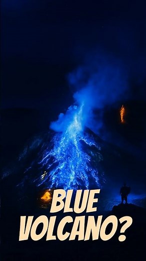The Deadly Beauty Of A Blue Volcano