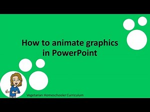 How to animate graphics in PowerPoint