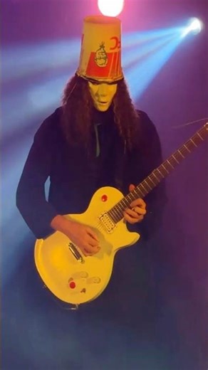 Buckethead Shred Solo is CRAZY WORK! 😲 #guitar #music #buckethead #shorts #gunsnroses #shred #crazy