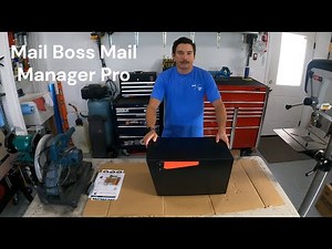Mail Boss Mail Manager Pro Review - Secure Locking Mailbox Upgrade