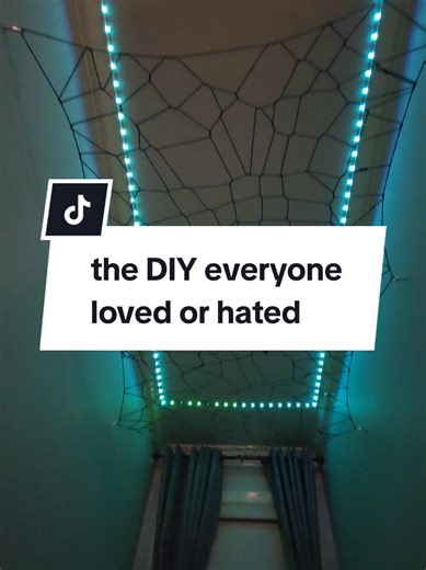 “This is the DIY spider net I built for my son that completely blew up my page — a small-space project that turned an unused corner into the coolest play spot. I love taking simple materials and creating something magical for my kids, and this one hit hard with all the DIY moms and had everyone questioningmy abilities. If you’re looking for creative ideas, builds, or easy home projects you can do with a few tools, this spider web is such a fun one. Perfect for indoor play, sensory input, and giv