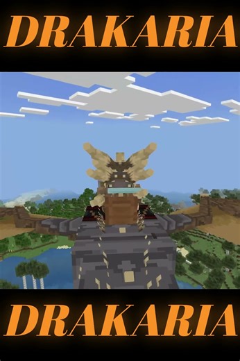 Nova série de Survival no Minecraft com Mods! #drakaria #minecraftshorts #dragão #jogos #survival