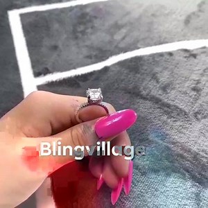 11 reactions | Super gorgeous synthetic diamond solitaire ring in pure silver 92.5 . To order call or WhatsApp on 9711881631 | BlingVillage | Facebook