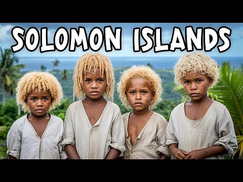 This Island Has Natural Blondes with Dark Skin