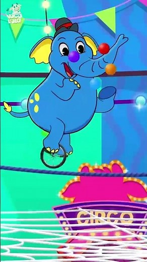 An Elephant Was Balancing 🐘 Count and Sing with Lola the Cow