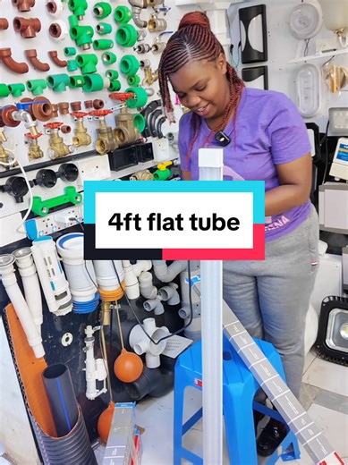 4ft Flat Tube for Large Halls and More