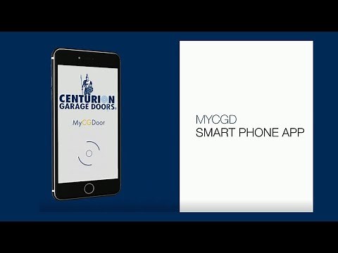 The New My CGD Smart Phone App and Camera Garage Opener