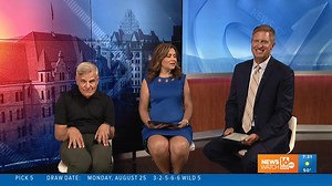 A little secret revealed... I lower my chair so my height isn't distracting on the set! | Jon Meyer WNEP