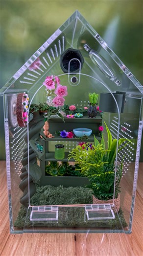 Decorated Acrylic Jumping Spider Enclosure, Front Opening Habitat (8x5x5) - Etsy