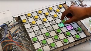 Interactive Board Prompts Moves For Checkers And Chess