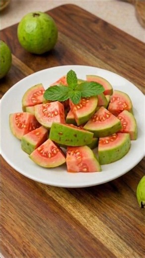 Spicy Guava Chaat Recipe 🌶️😋 #shorts #guavachaat #cooking #shortvideo #youtubeshorts #food #ytshorts