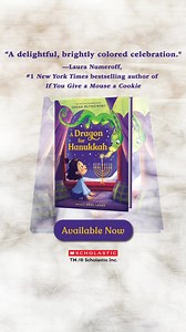 Discover the true magic of the Festival of Lights in this dazzling picture book. A Dragon for Hanukkah is available now! | Scholastic