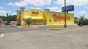 ‘You can’t miss it’: Bright yellow Bojangles stirs up reaction, City says in violation of sign codes