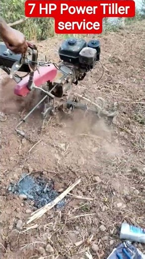 7 HP Power Tiller service demo