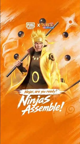 PUBG MOBILE X NARUTO SHIPPUDEN｜Ninjas，are you ready?