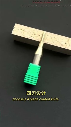 4-Flute Router Bit | Clean Cuts, Zero Chipping