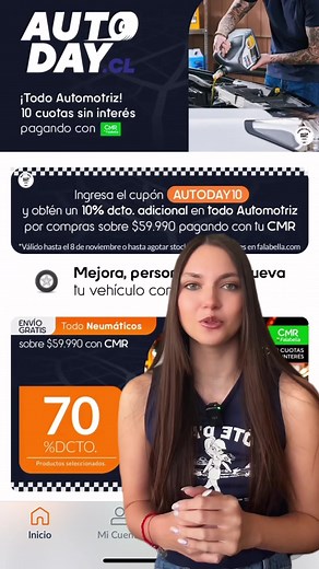 Descubre cómo armar el auto de tus sueños en Falabella punto com