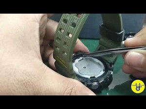 Casio G-Shock GG-1000 how to change battery