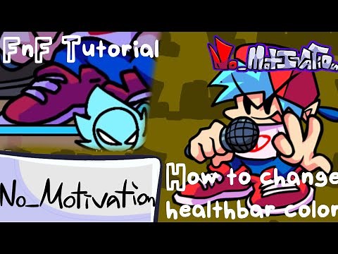 How to Change Healthbar Color // FNF PYSCH ENGINE (Avaible for Pc And Mobile)