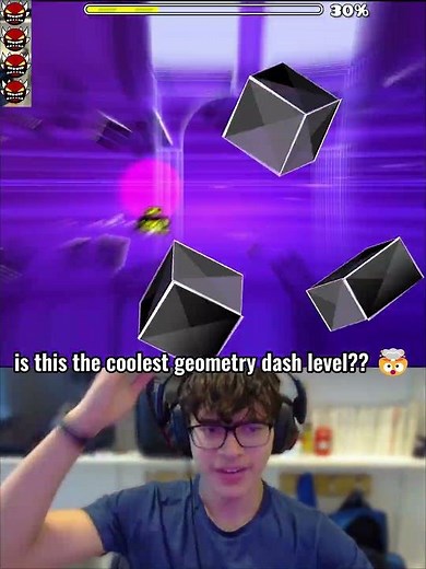 this level is so crazy 🤯🤯 (level: Rage Quit) - Geometry Dash