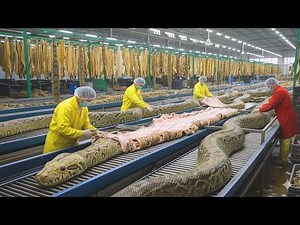 How Snake Skin Becomes a Luxury Jacket | Inside the Exotic Leather Industry