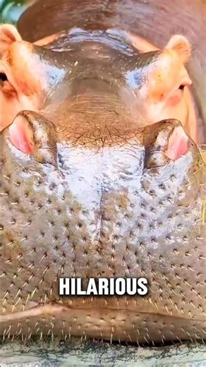 One Grape for a Giant Mouth #shorts #hippo