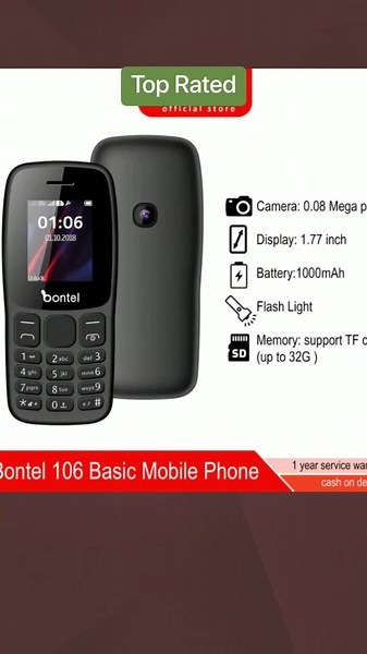 Bontel 106: Affordable Basic Mobile Phone