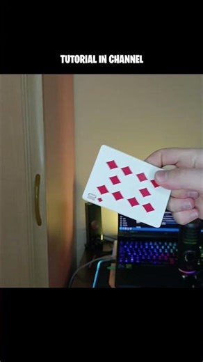 Don’t Blink! IMPOSSIBLE Card Vanish 🔥 #viral #shorts #magic