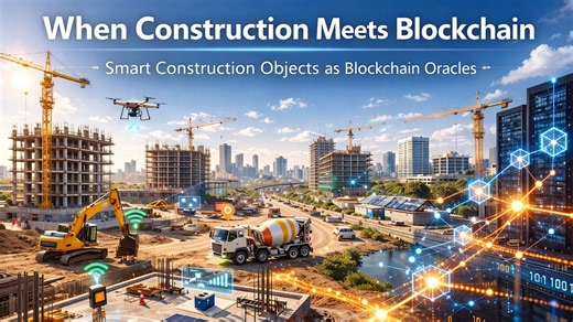 When Construction Meets Blockchain - Smart Construction Objects as Oracles