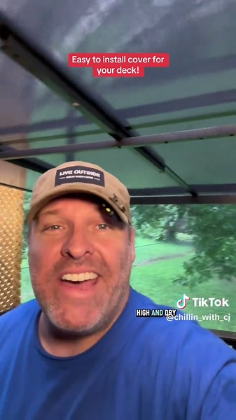 Easy to Assemble Pergola Canopy for Your Deck