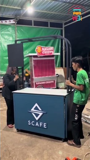 Tutorial Bongkar Booth Stand Portable Custom - "SCAFE"