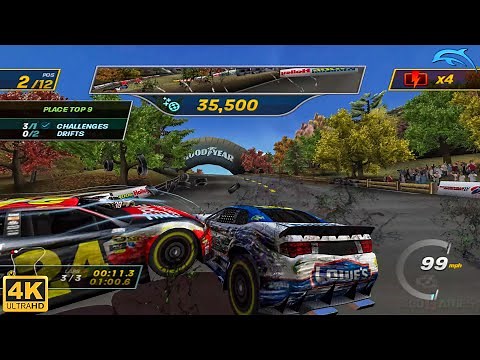 NASCAR Unleashed - Wii Gameplay 4K 2160p (DOLPHIN)