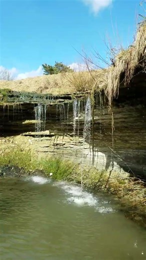 Cascades on the Course Brookville Indiana Golf Club #waterfall #Indiana
