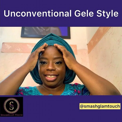 Simple Unconventional Gele Style 2026