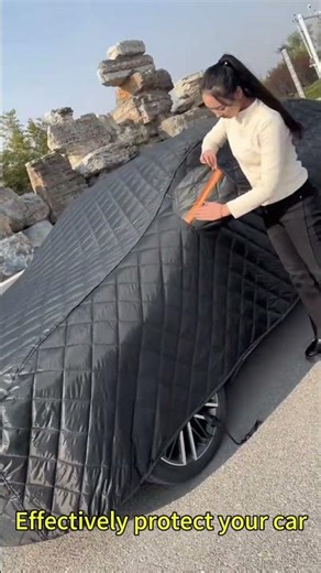 outdoor car protection expert! The thickened waterproof car cover protects every inch of #carcover