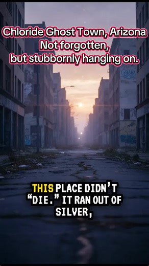 Chloride Ghost Town, Arizona — not forgotten, but stubbornly hanging on. One of Arizona’s oldest mining towns, Chloride refused to disappear completely. When mining slowed, most people left, but traces of life stayed behind — buildings, signs, and stories that never fully faded. It doesn’t feel abandoned. It feels reduced. Would you explore a ghost town that never fully gave up… or avoid places stuck in between? 👇 Comment GO or PASS #abandonedplaces #abandoned #darkhistory #forgottenplaces #gho