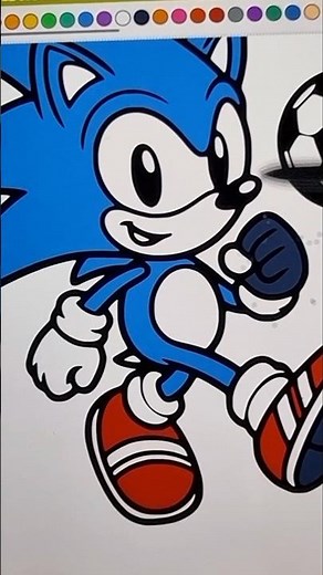 Desenhos para colorir Sonic #sonic