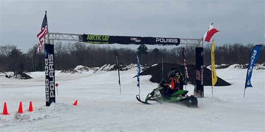 National snowmobile race series ends season with Copper Country 100