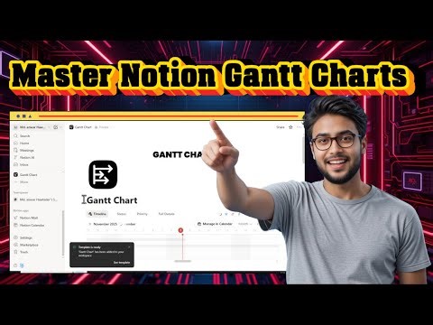 How To Make A Gantt Chart In Notion | Project Management (2025)