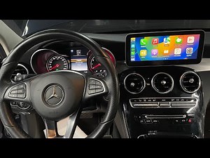 Multimidia com CarPlay de 10 polegadas para Mercedes C180