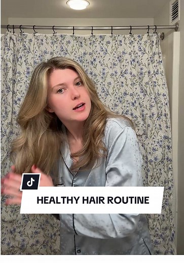 cannot recommend the @Abbey Yung hair method enough!! My hair has changed so much using these products 😍💆‍♀️✨ @Dove Beauty & Personal Care @amika @L’Oréal Paris @OGX Beauty @Pureology @Tangle Teezer #HealthyHair #HairRoutine #HairCare #HairGrowth #abbeyyungmethod