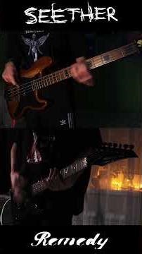 Top 5 Drop C# riffs to play duo #guitar #bassguitar #rock #metal #numetal #nirvana #linkinpark